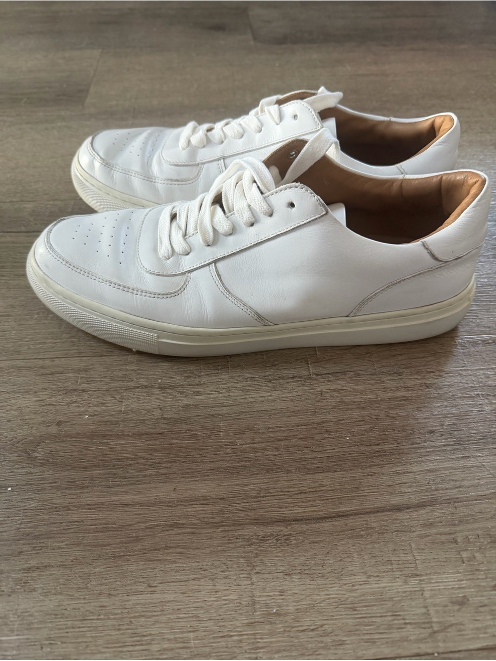 Thursday White Leather Men's Sneakers
